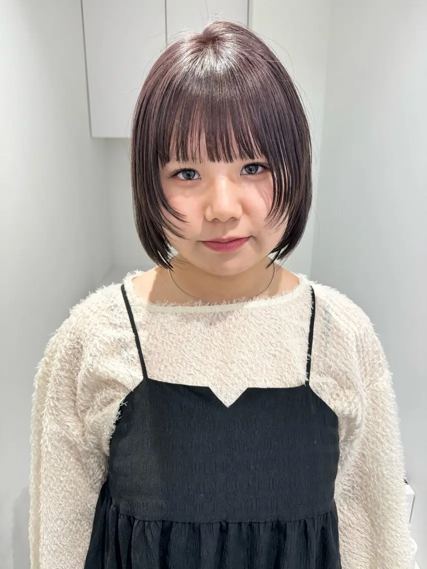 ショート カット ヘアカラー トリートメント ✨ブリーチ/顔周り レイヤー¦YUKA✨のヘアスタイル