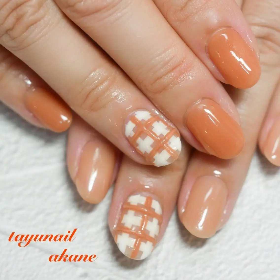 ネイル ブルー ジェルネイル パラジェル ネイルサロン 【たゆnail】のネイルデザイン