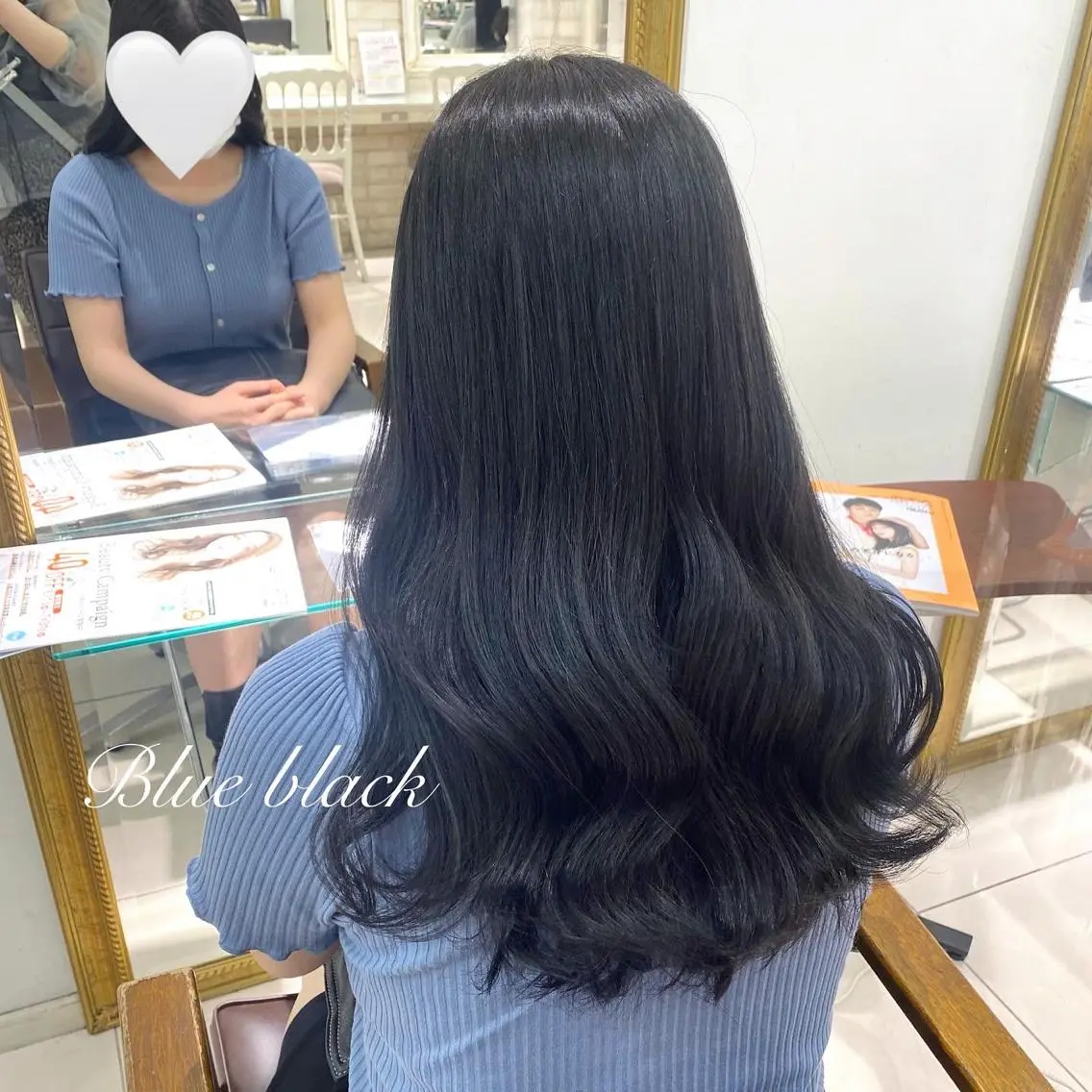 ロング カラー ヘアアレンジ 透明感カラー 古山 結季🌙🖤のヘアスタイル