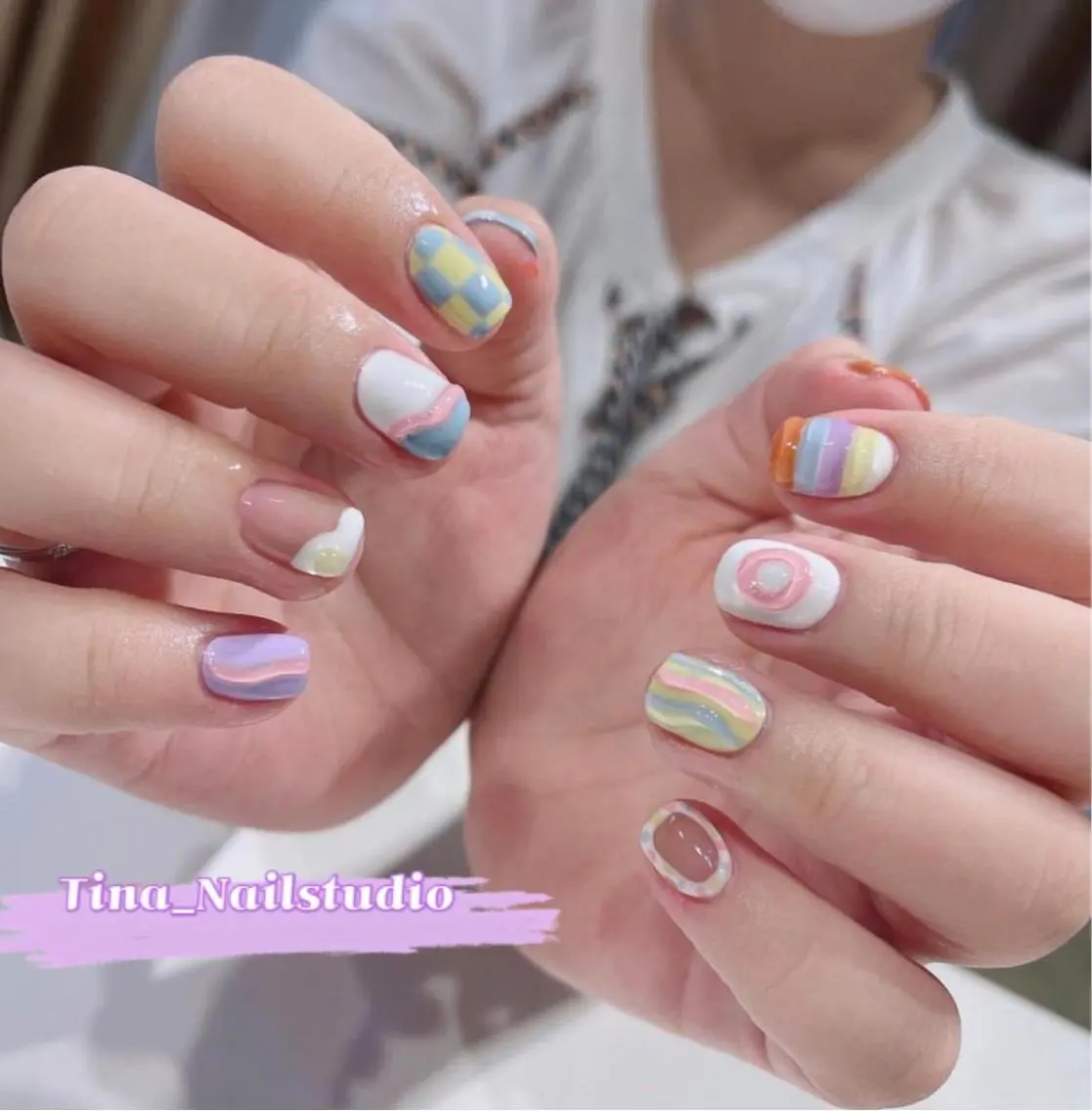 ネイル ハンドネイル Tina Nailstudioのネイルデザイン