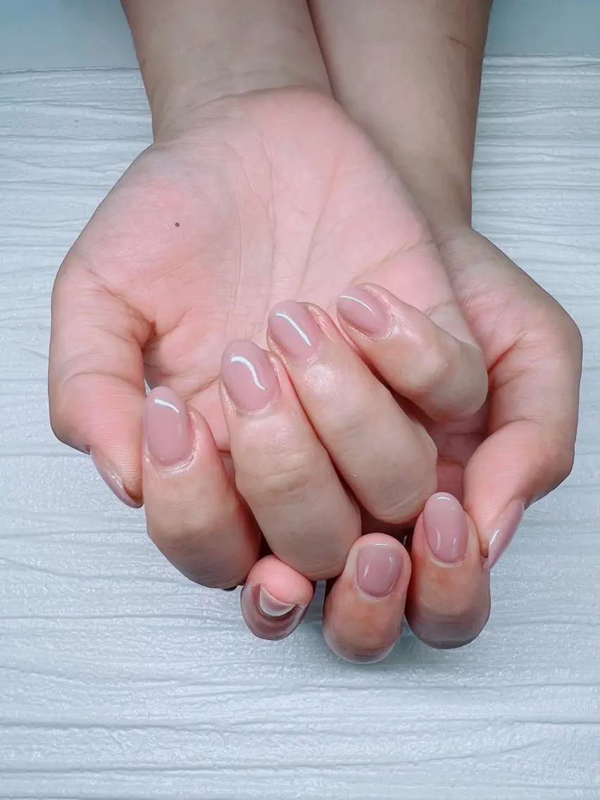 ハンドオンのみワンカラー💅の写真