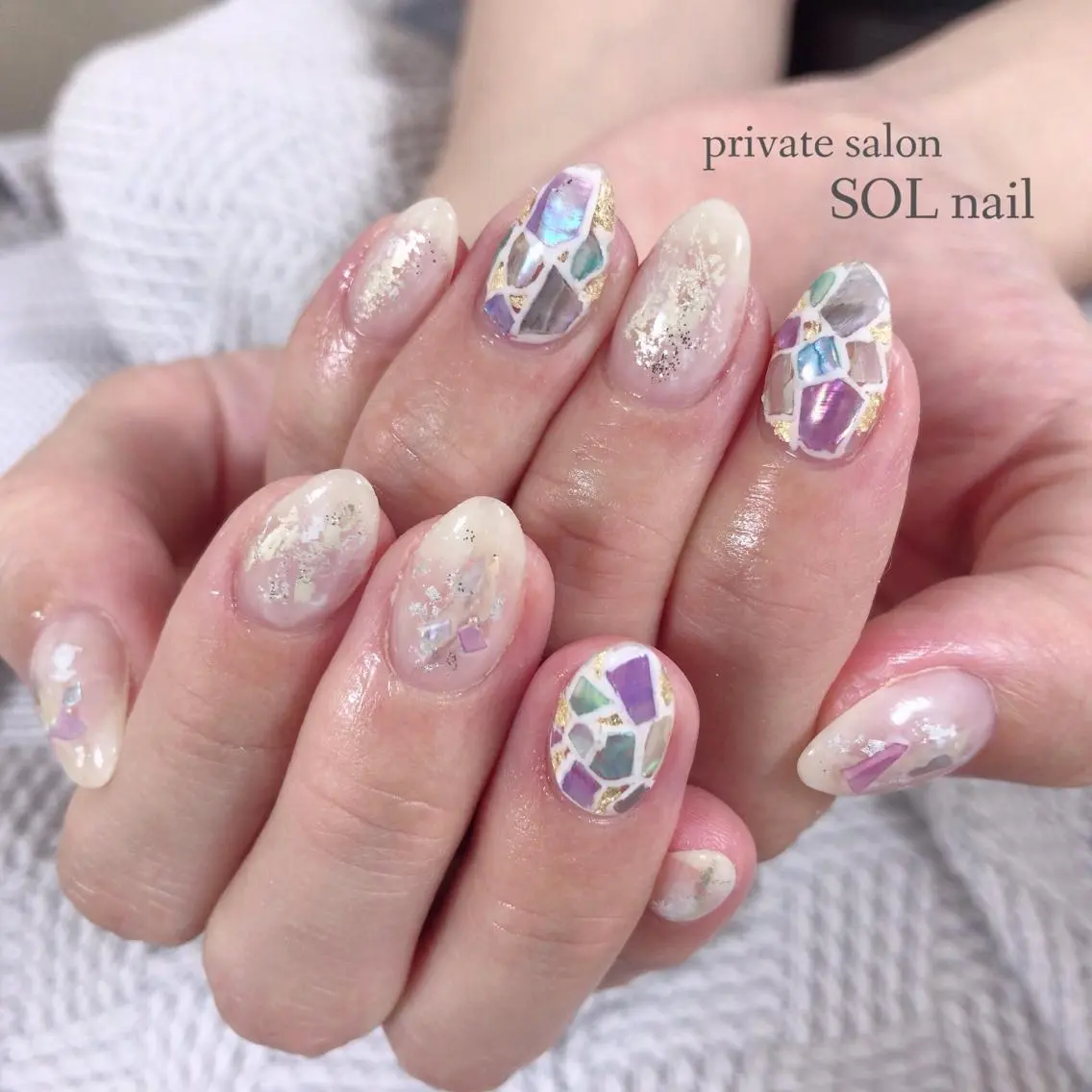 ネイル ハンドネイル SOL NAILのネイルデザイン