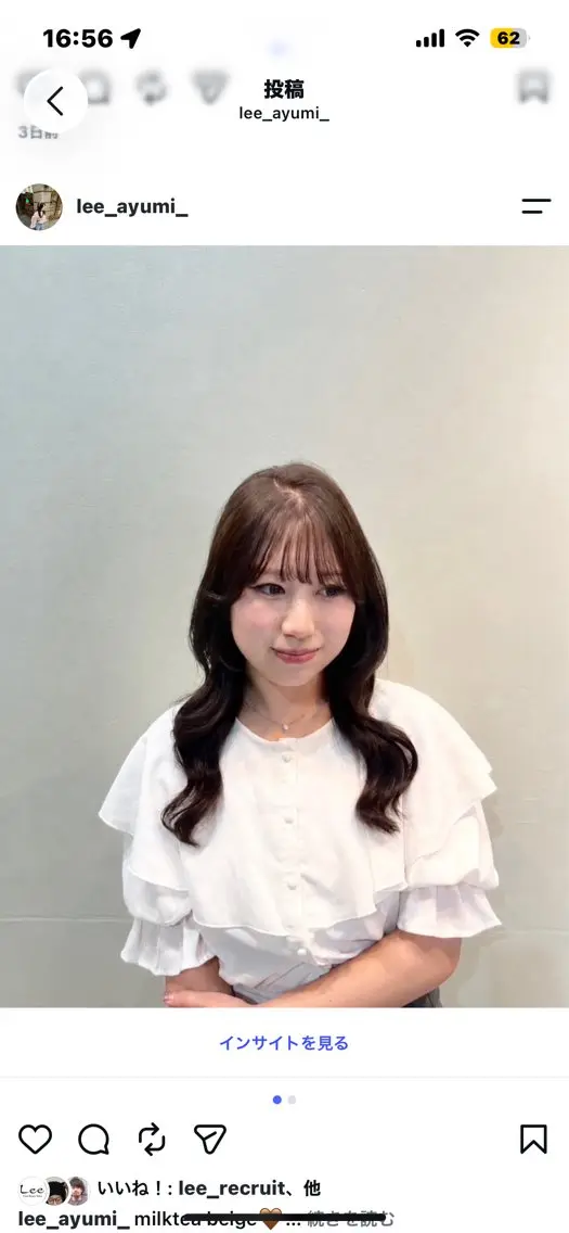 ロング Ayumi / Lee尼崎のヘアスタイル