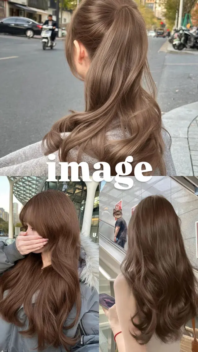 ミディアム カラー ベージュカラー 透明感カラー ヘアカラー 透明感カラー🩵/ 烏丸御池/小島雄太のヘアスタイル