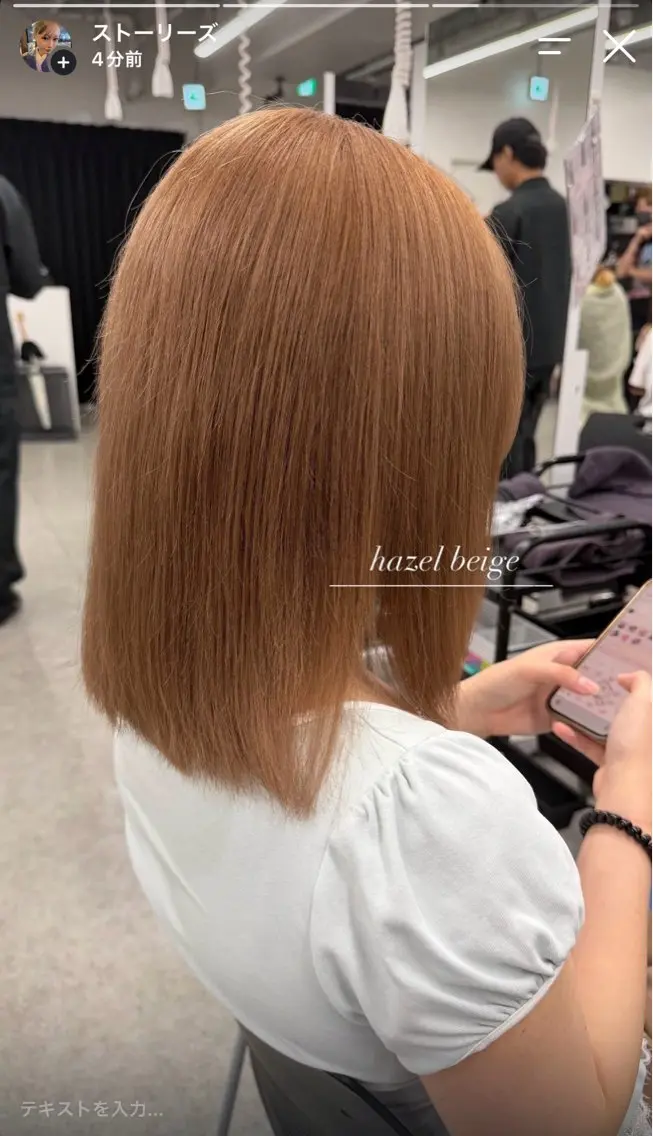 ミディアム カラー 💜RIO/韓国風 寒色・暖色カラー💜のヘアスタイル