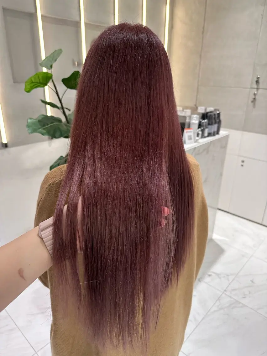 ロング ヘアカラー Rino🎀/盛れる 顔周りカット🪽✩のヘアスタイル
