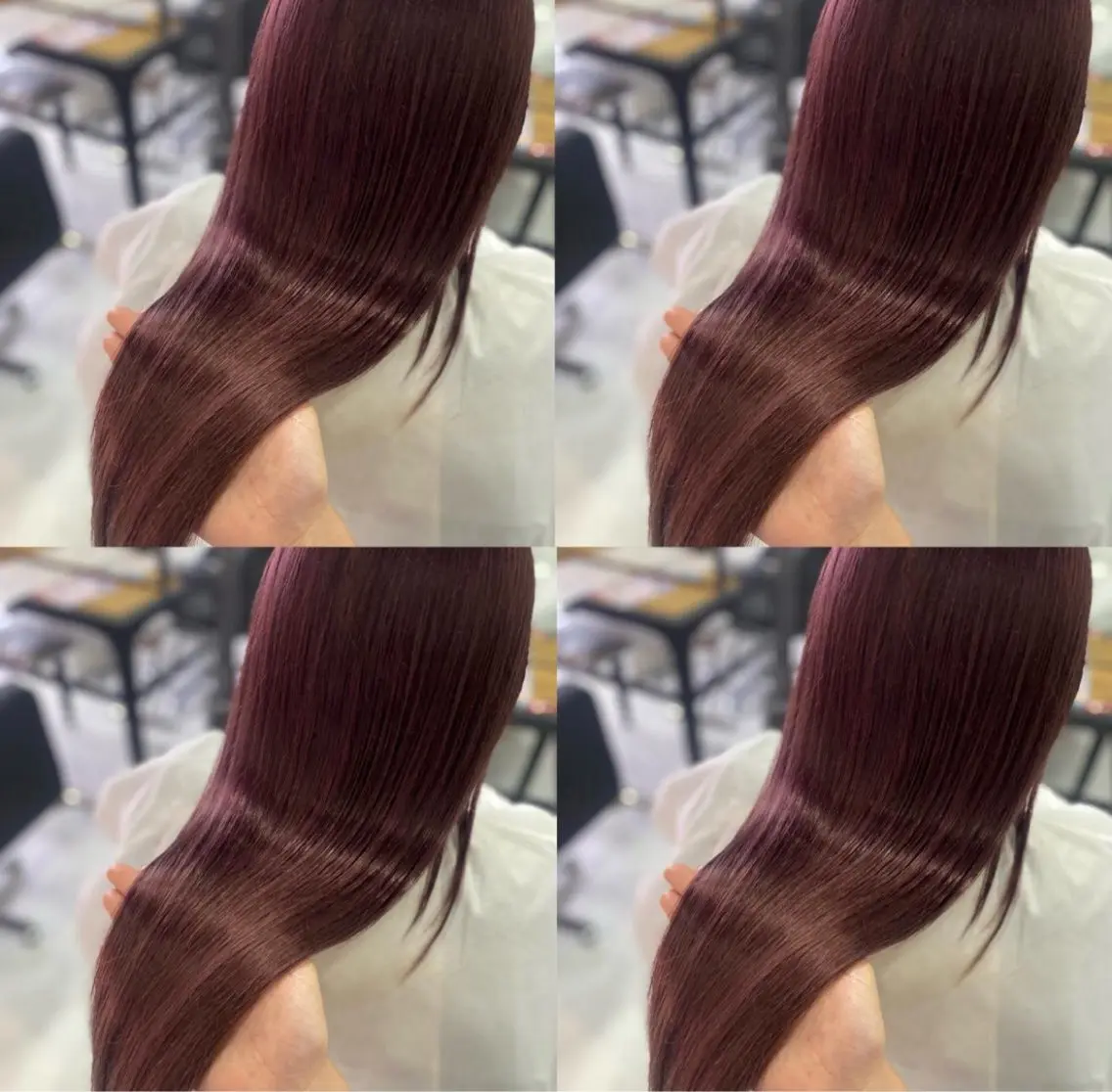 ロング カラー レイヤー×髪質改善 にちか🐰🎀のヘアスタイル
