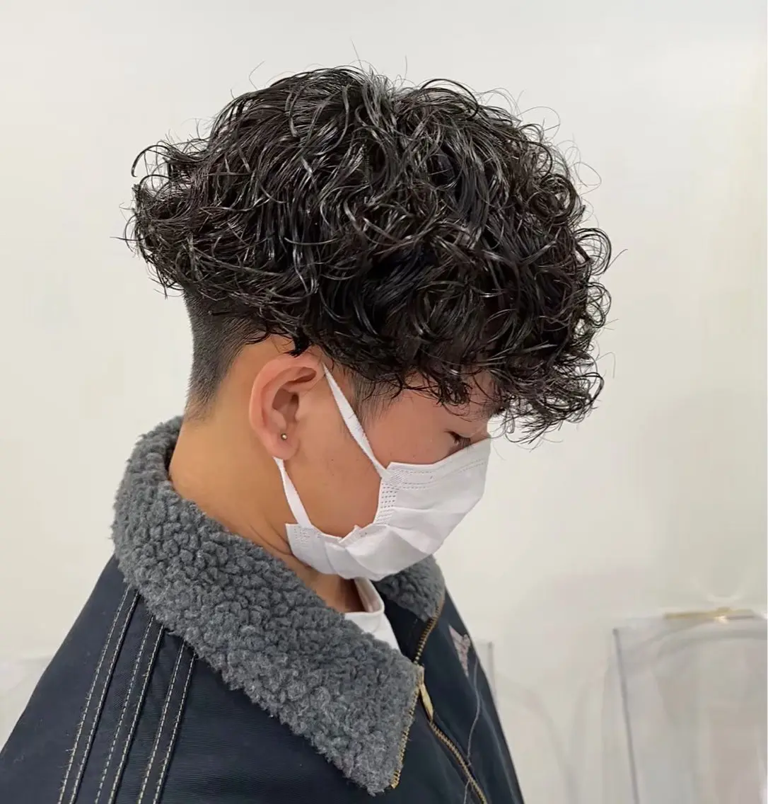 メンズ カット パーマ ヘアセット メンズ特化 🌟YURA🌟のヘアスタイル