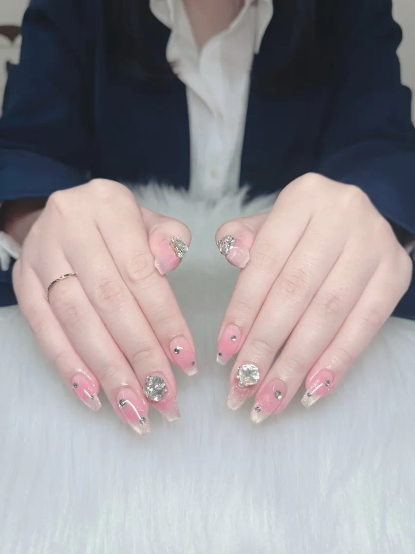 ネイル 韓国ネイル 持ち込み ハンドネイル GOHOUBI Nail 心斎橋店のネイルデザイン