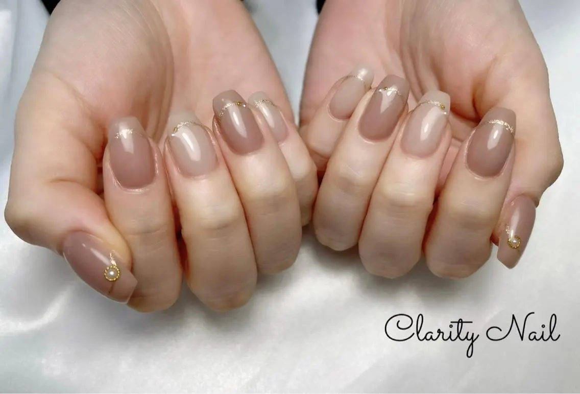 ネイル ハンドネイル Clarity Nailのネイルデザイン