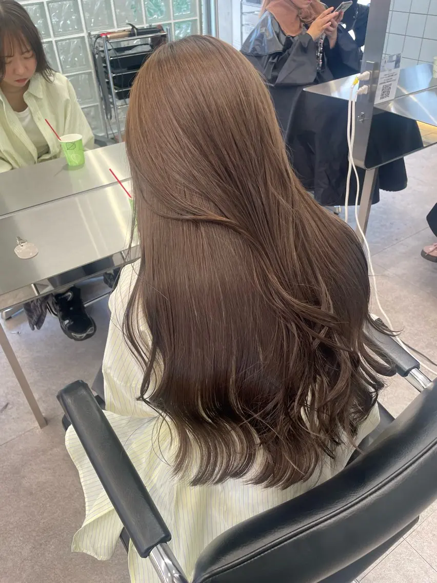 ロング ボブ レイヤーカット 似合わせカット fifth 榎尾 大夢のヘアスタイル
