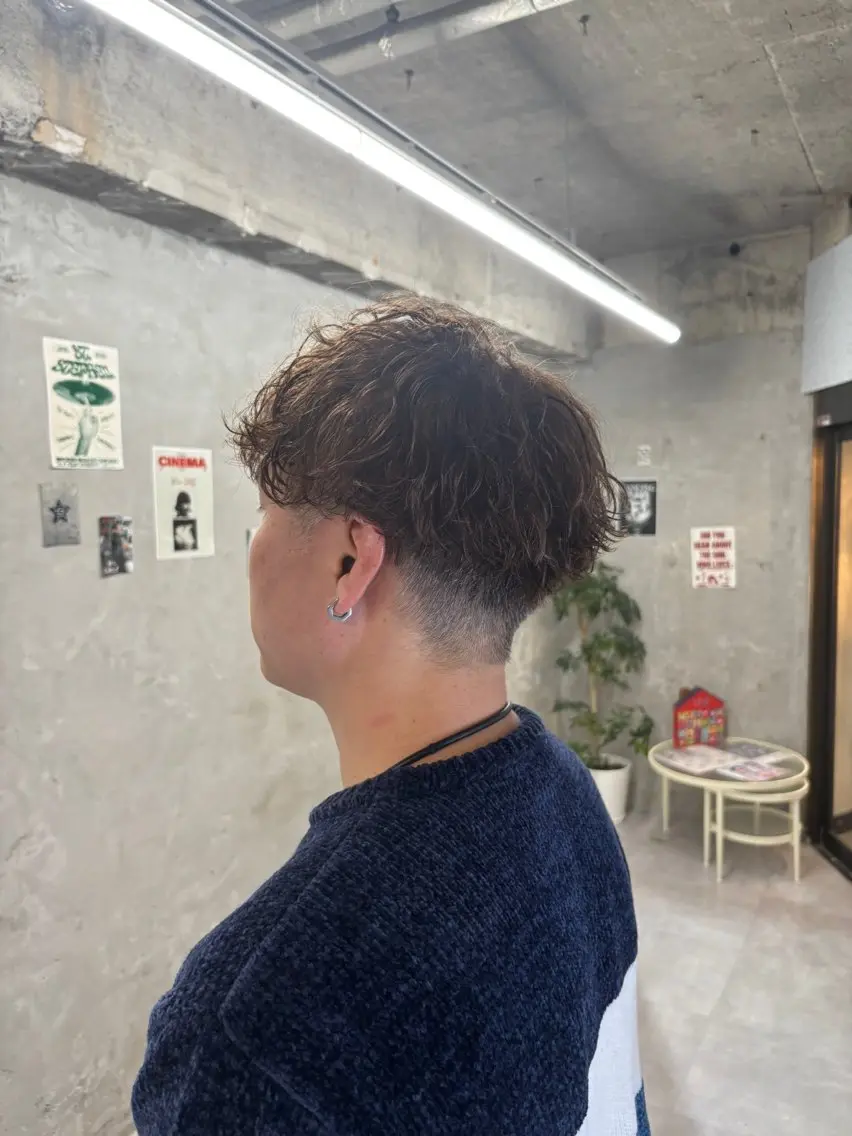 ショート パーマ ツイストスパイラルパーマ スパイラルパーマ カット パーマ トリートメント door white hideのヘアスタイル