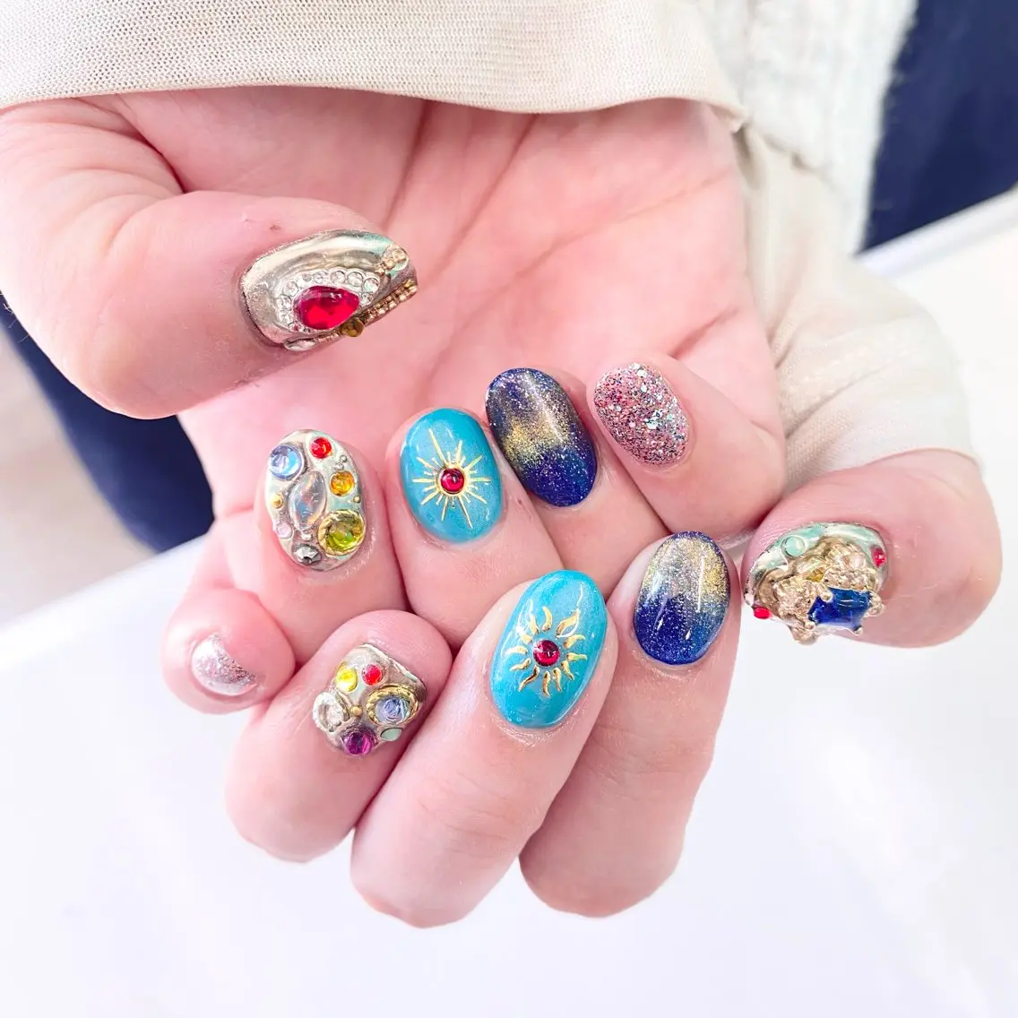 ネイル ハンドネイル Kira-ra💎 KIRARIのネイルデザイン