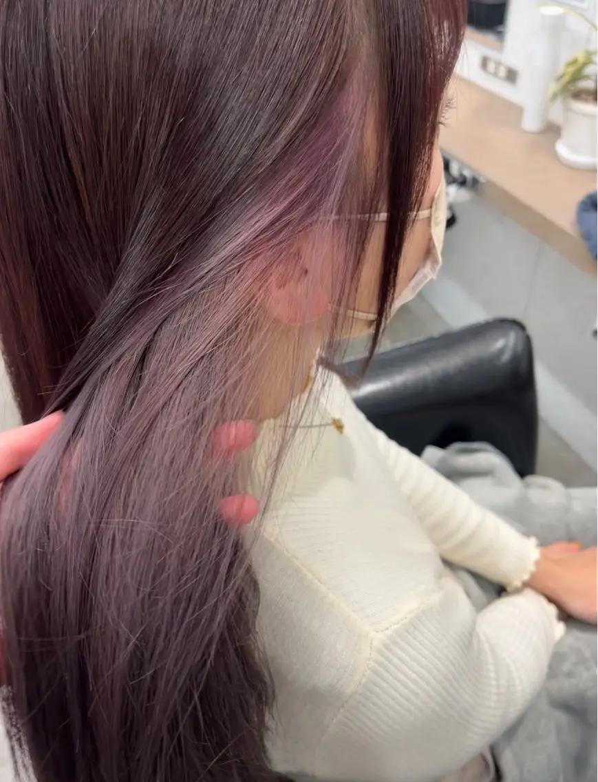 似合わせカット＋インナーカラー[ミニモ学割U24♡]の写真