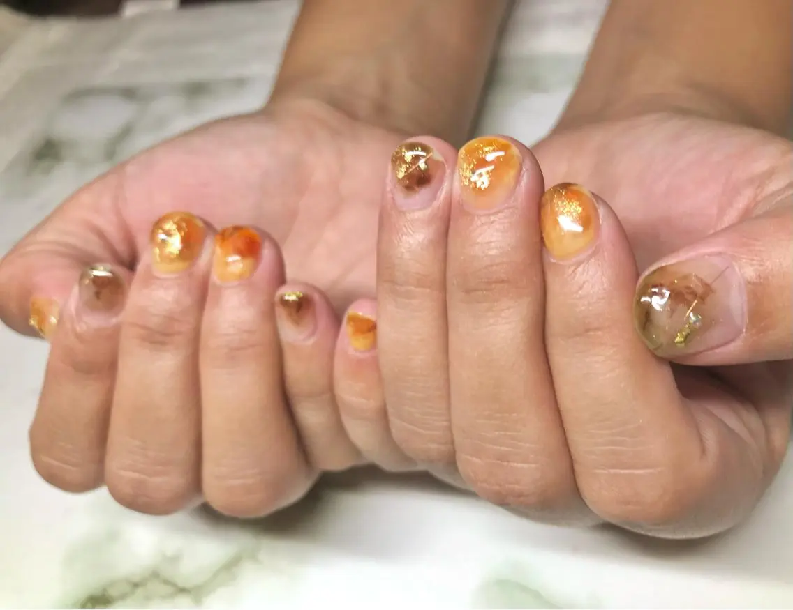 ネイル ジェルネイル 森 瑞紀のネイルデザイン