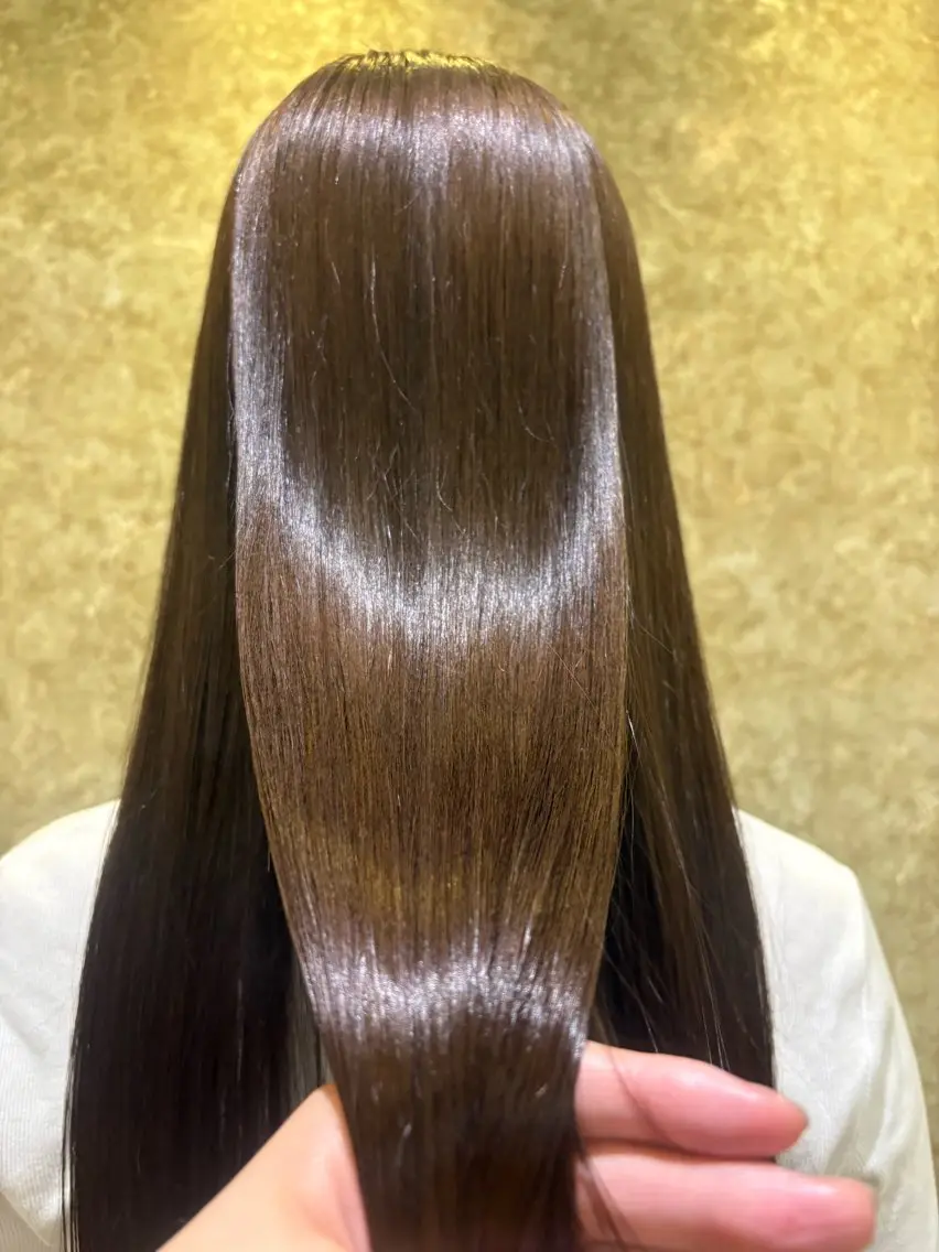 ロング トリートメント アベ ミスズのヘアスタイル