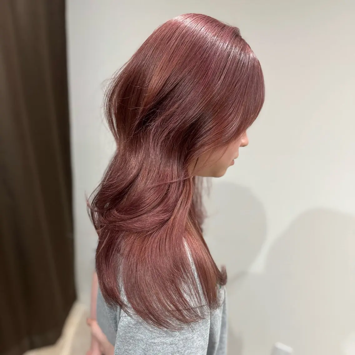 ロング カラー ブリーチ ロング カット ヘアカラー トリートメント iga/渋谷個室🍀 艶髪カラー✨のヘアスタイル