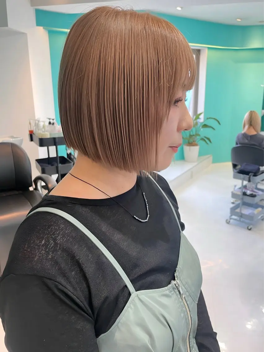 ショート カラー ブリーチ ダブルカラー ボブ 🫧ショート/ボブ 池袋西口・泡渕✂️のヘアスタイル