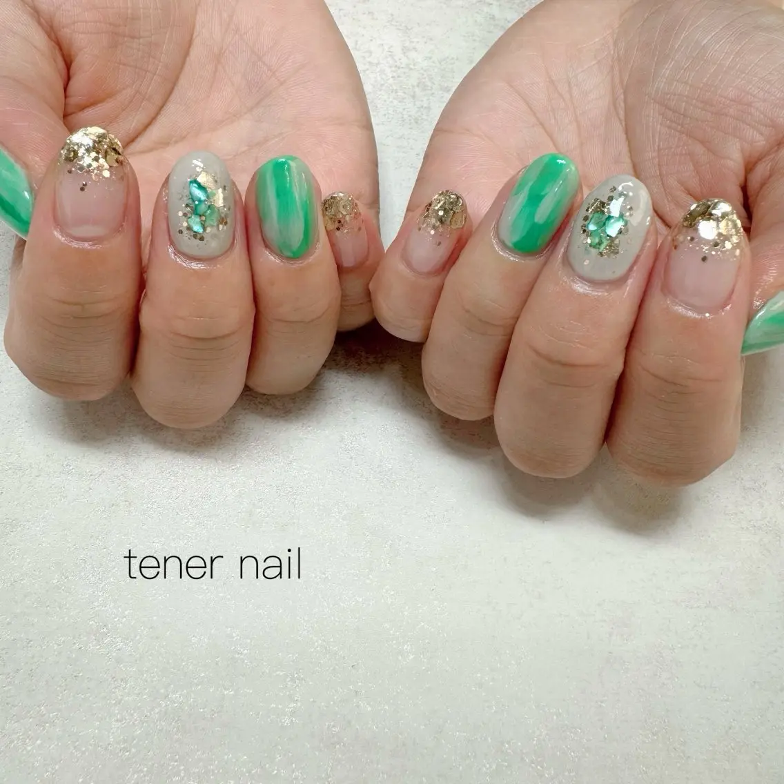 ネイル ニュアンスネイル ハンドネイル テネルネイル tener nailのネイルデザイン