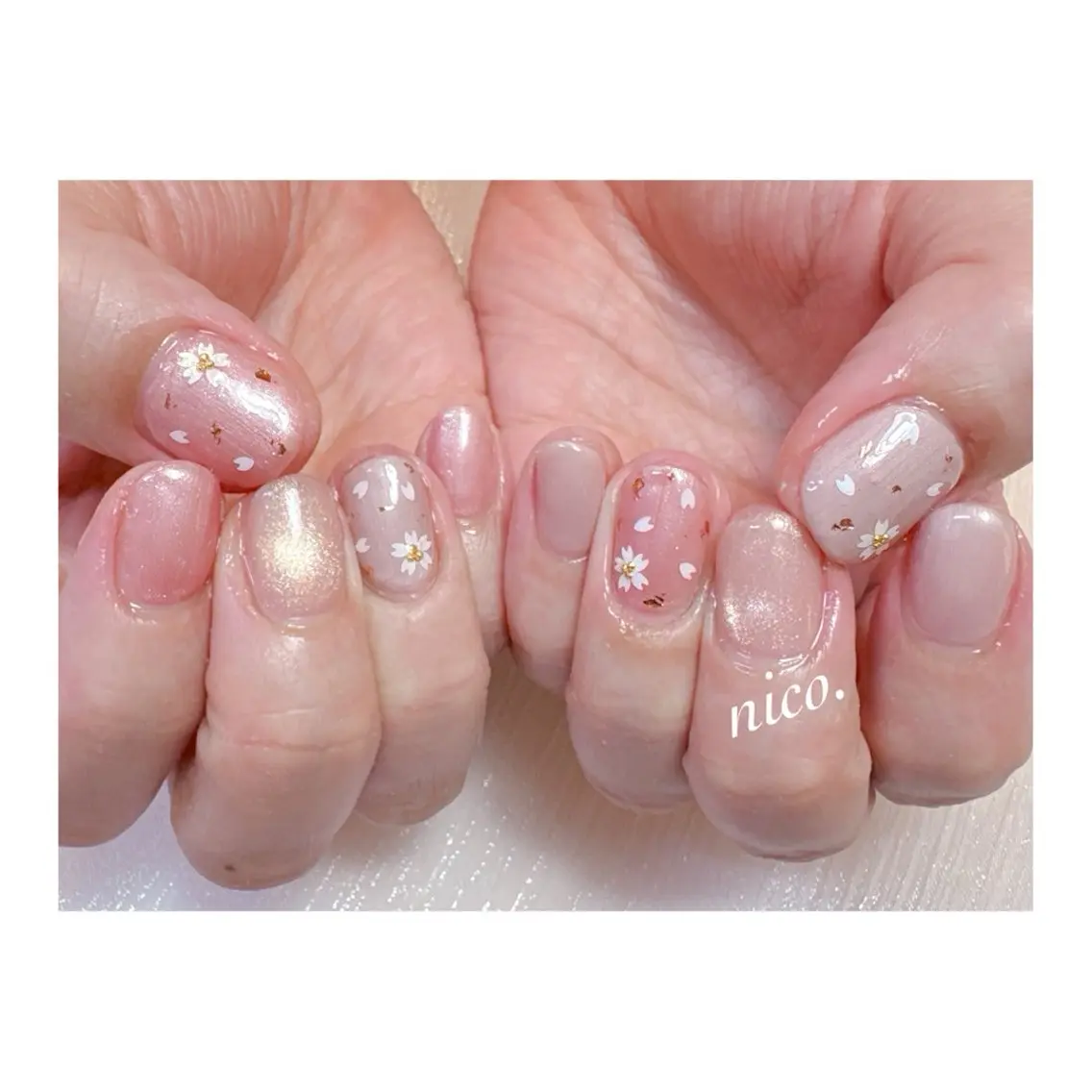 ネイル ハンドネイル フットネイル nailsalon nico.のネイルデザイン