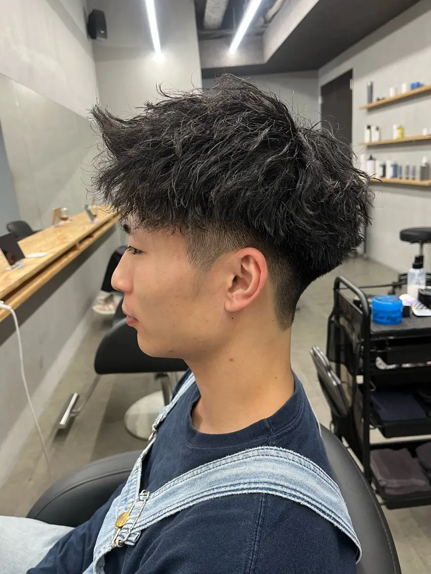 ショート パーマ メンズ カット パーマ メンズ支持率NO.1 マサキのヘアスタイル