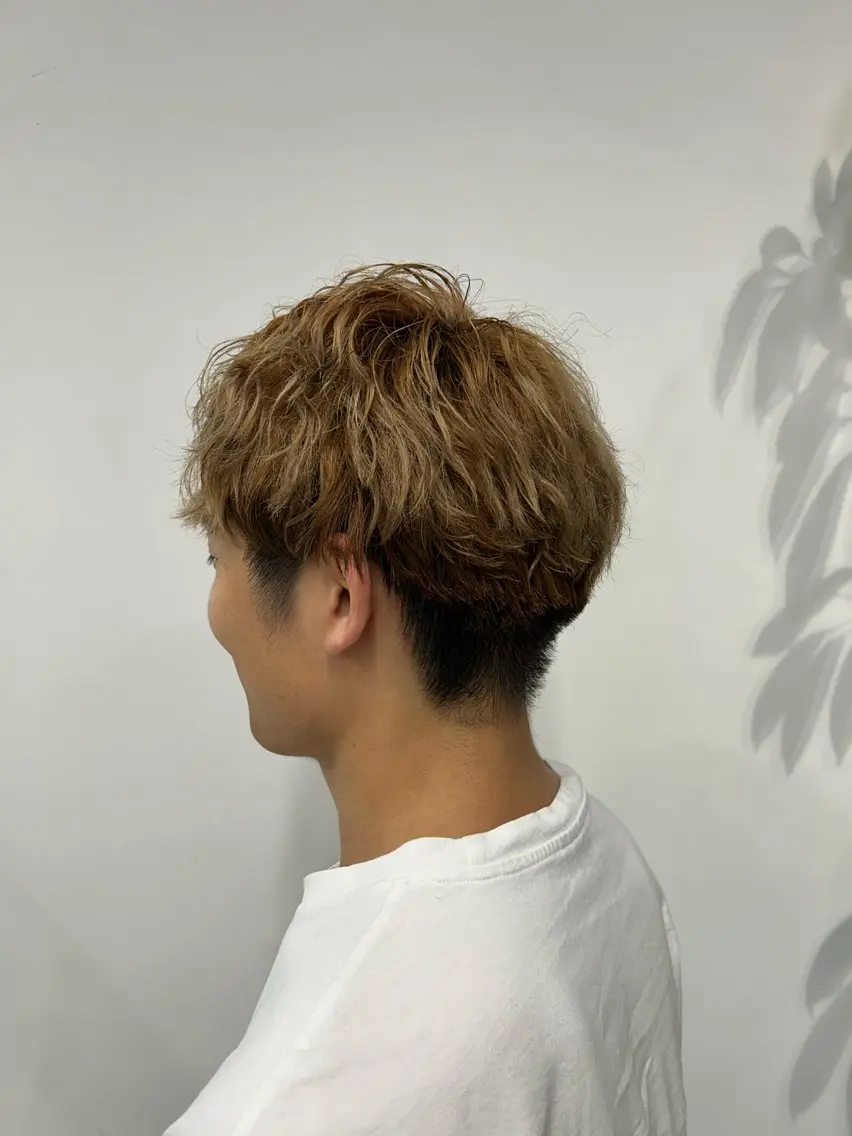メンズ 1回で綺麗になる 髪質改善 小山光のヘアスタイル