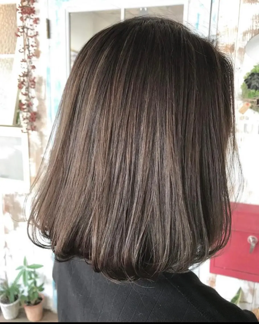 【平日限定】質感カット＋ヘアカラー＋スチームトリートメント❣️の写真