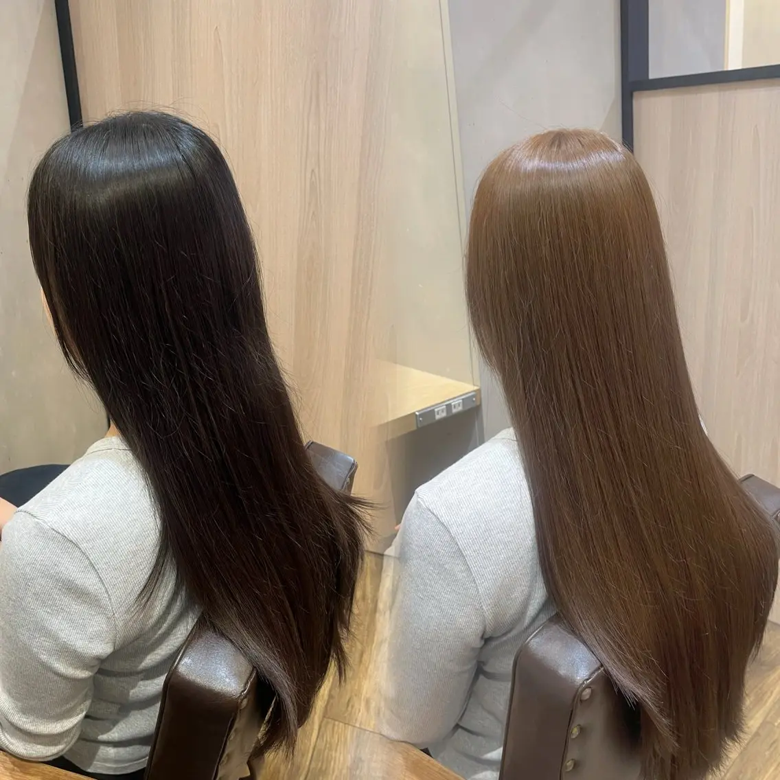 カラー 田邉 栞璃のヘアスタイル