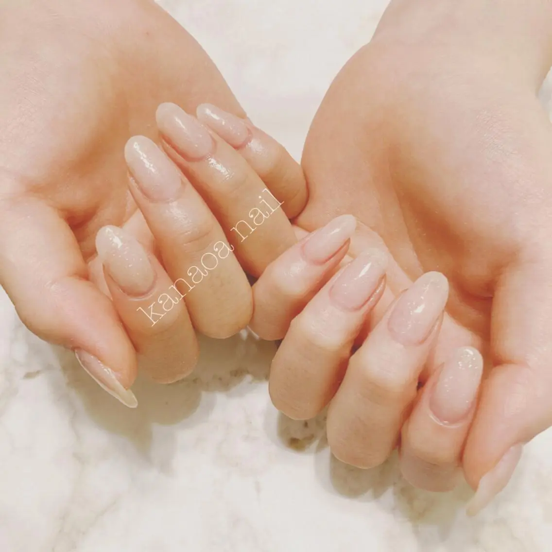 ネイル 地爪育成💅 kanaoanailのネイルデザイン