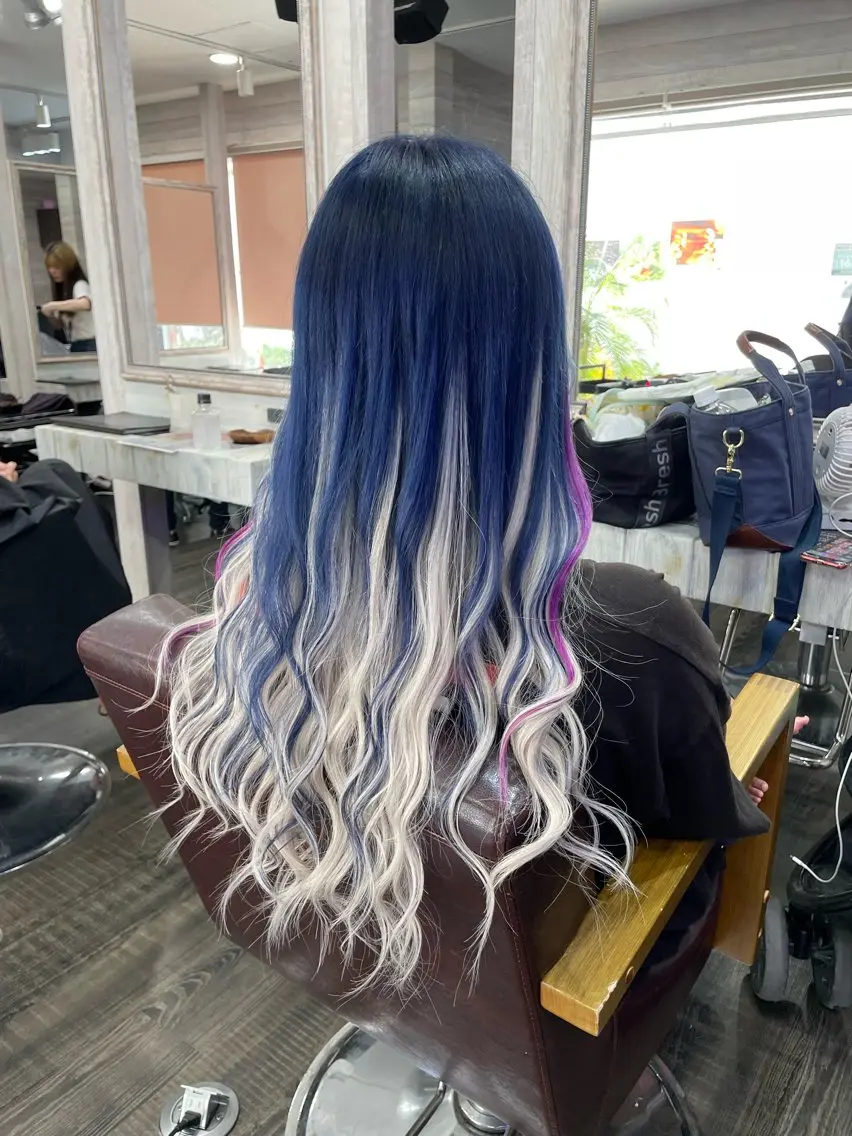 ロング シールエクステ エクステ ヘアカラー エクステ LOCO/ Koukiのヘアスタイル