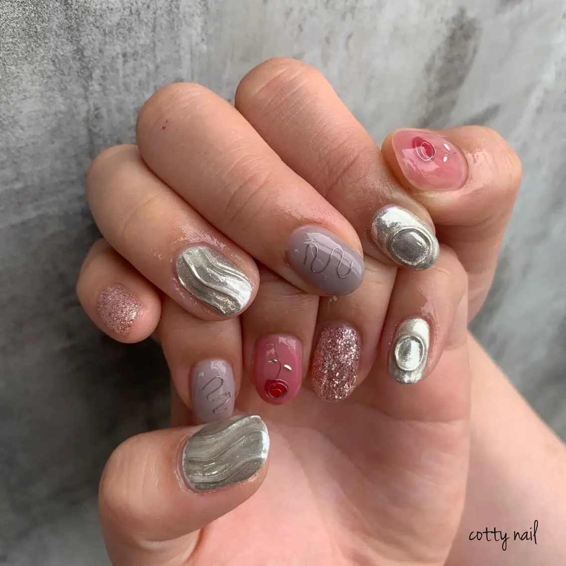 ネイル ジェルネイル ニュアンスネイル cottynail -miki-のその他イメージ