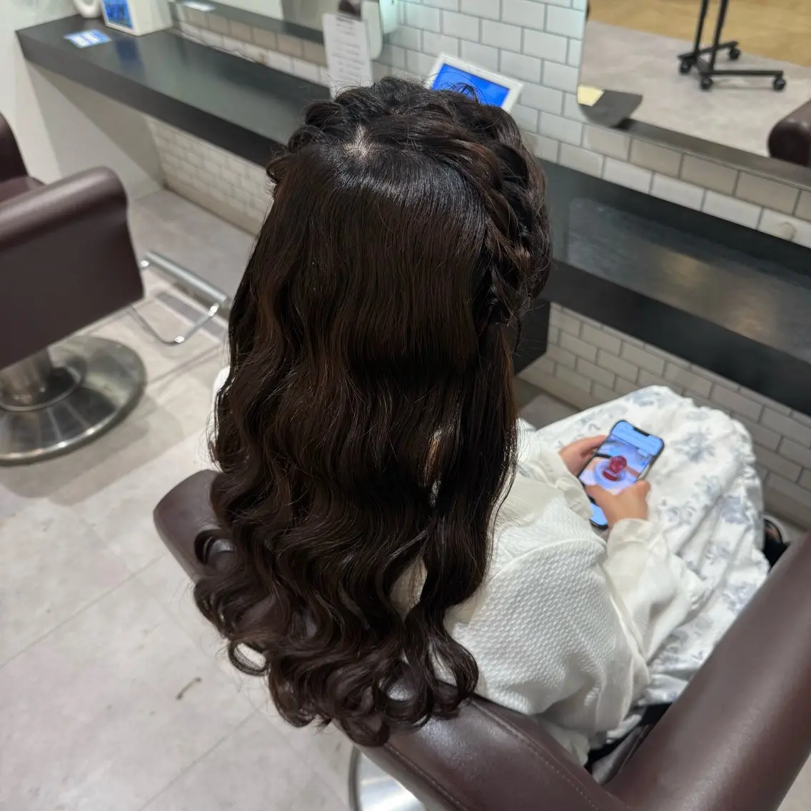 ロング ヘアアレンジ 🎀ヘアアレンジ 🎀ななみのヘアスタイル