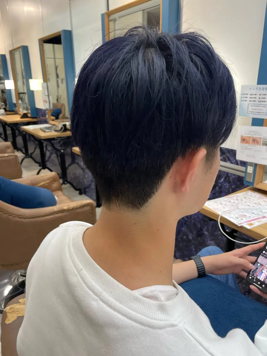 メンズカット+炭酸spaの写真