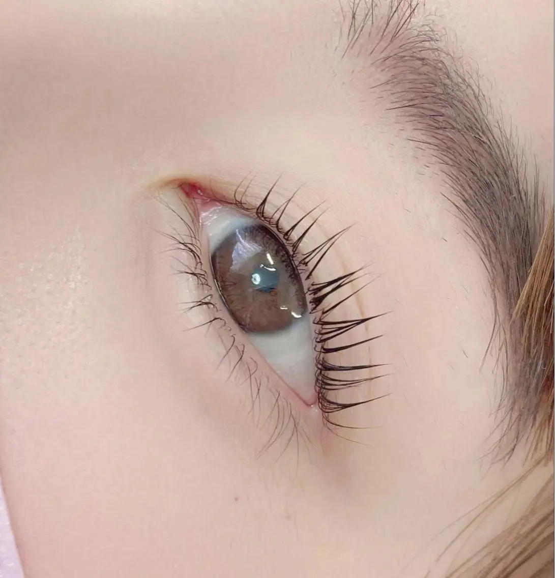 パーマ マツパ Eye gloss 2のマツエク・マツパデザイン