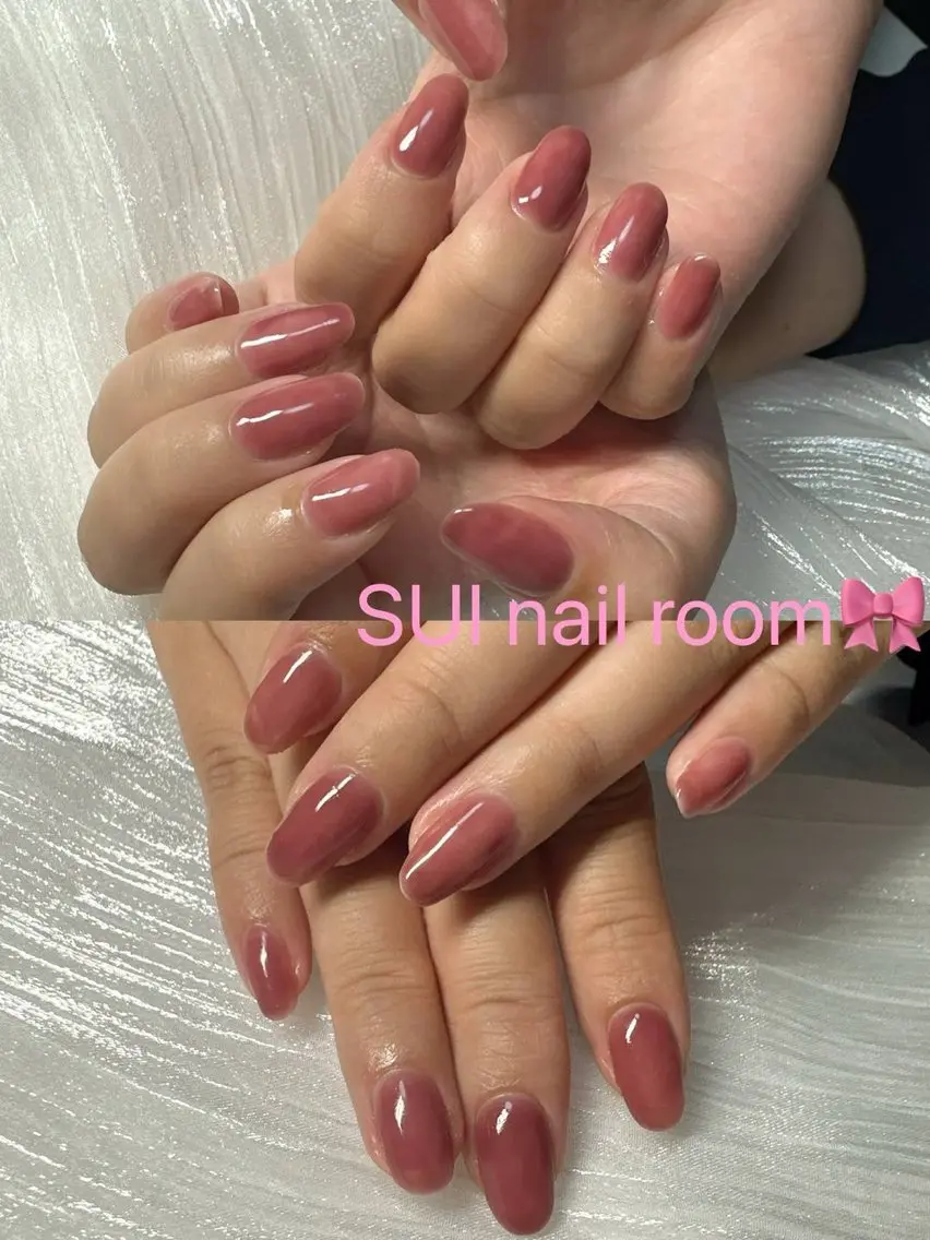 ネイル ピンク ハンドネイル SUI Nail Roomのネイルデザイン