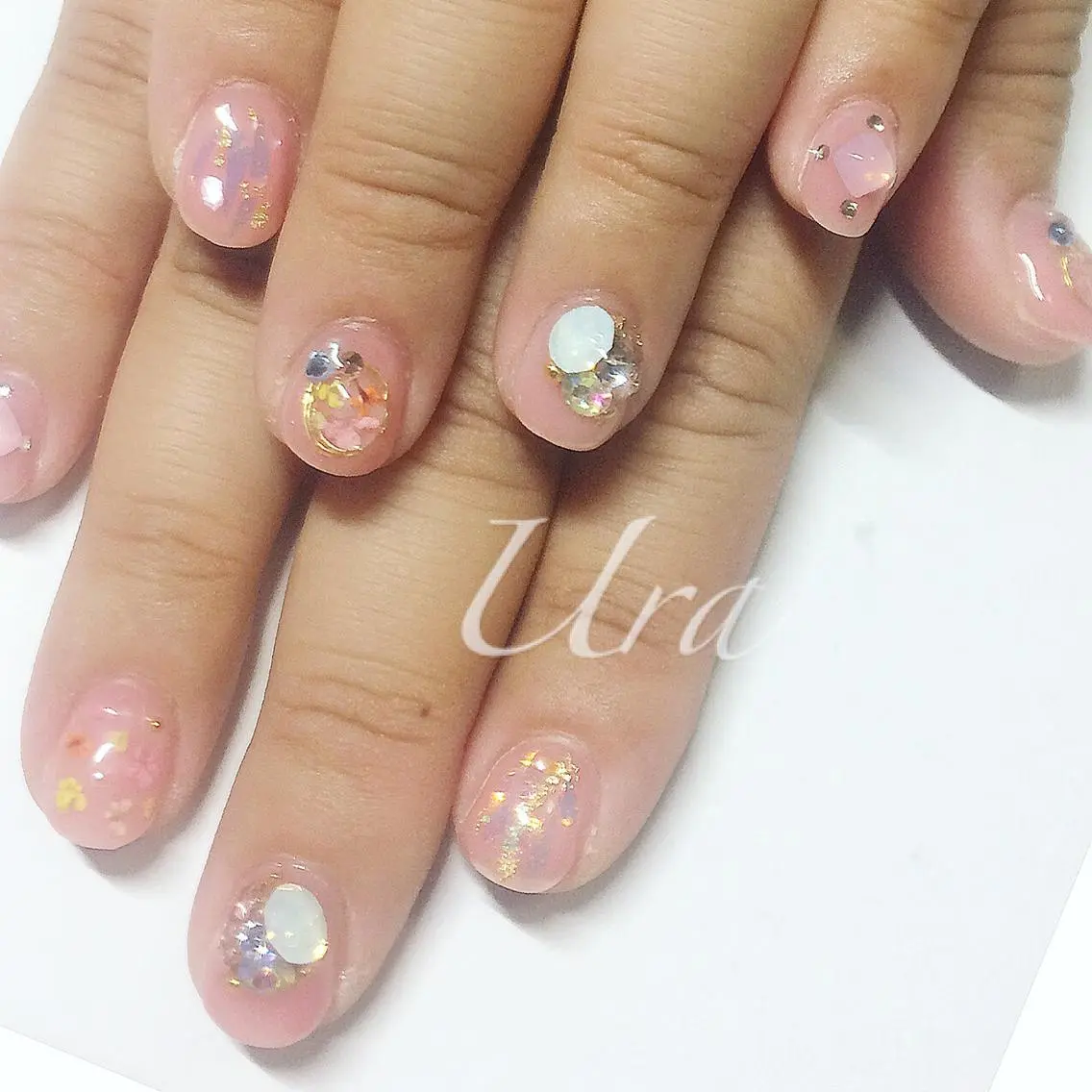 ネイル フラワーネイル UrakoNail 《nail》のネイルデザイン