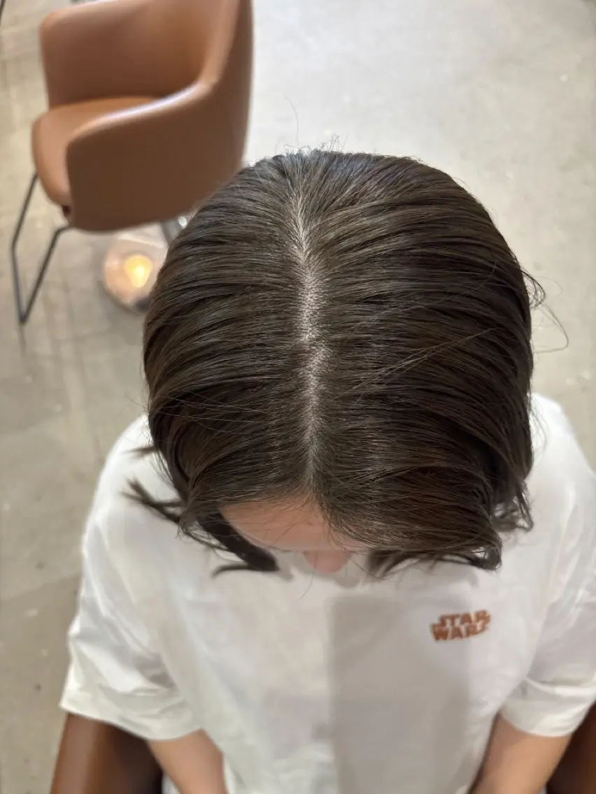 カラー ヘアカラー 明石 ひなたのヘアスタイル
