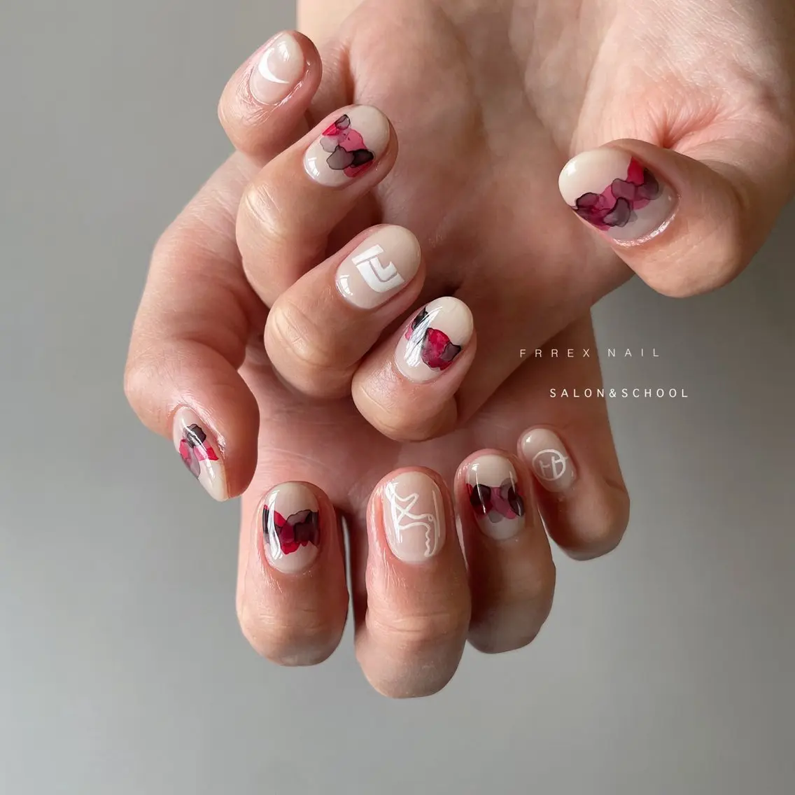 ネイル ハンドネイル フットネイル freex nail /ニュアンス/個性派のネイルデザイン