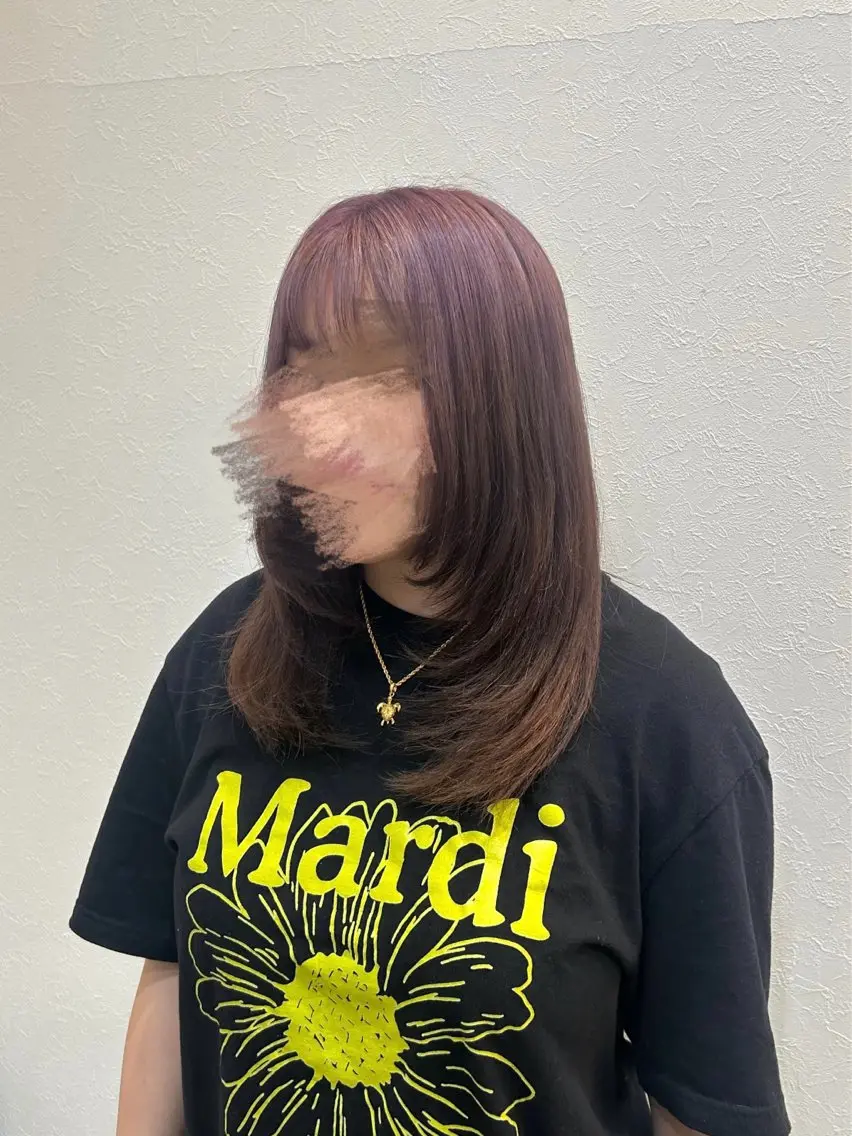 カラー 中村 仁美のヘアスタイル