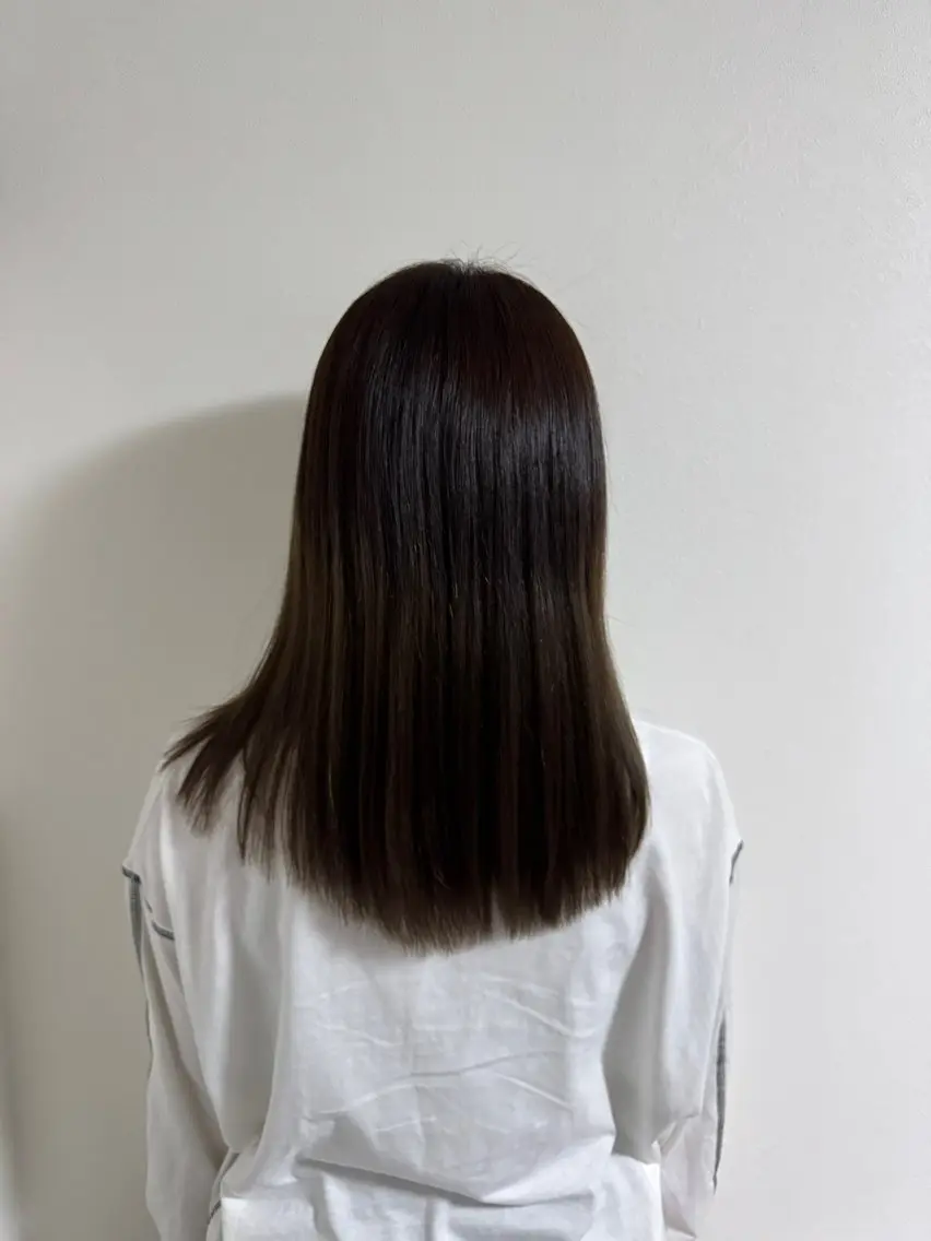 ロング カラー トリートメント 無料モデル募集/韓国 ヘア/ボブ/Rinのヘアスタイル