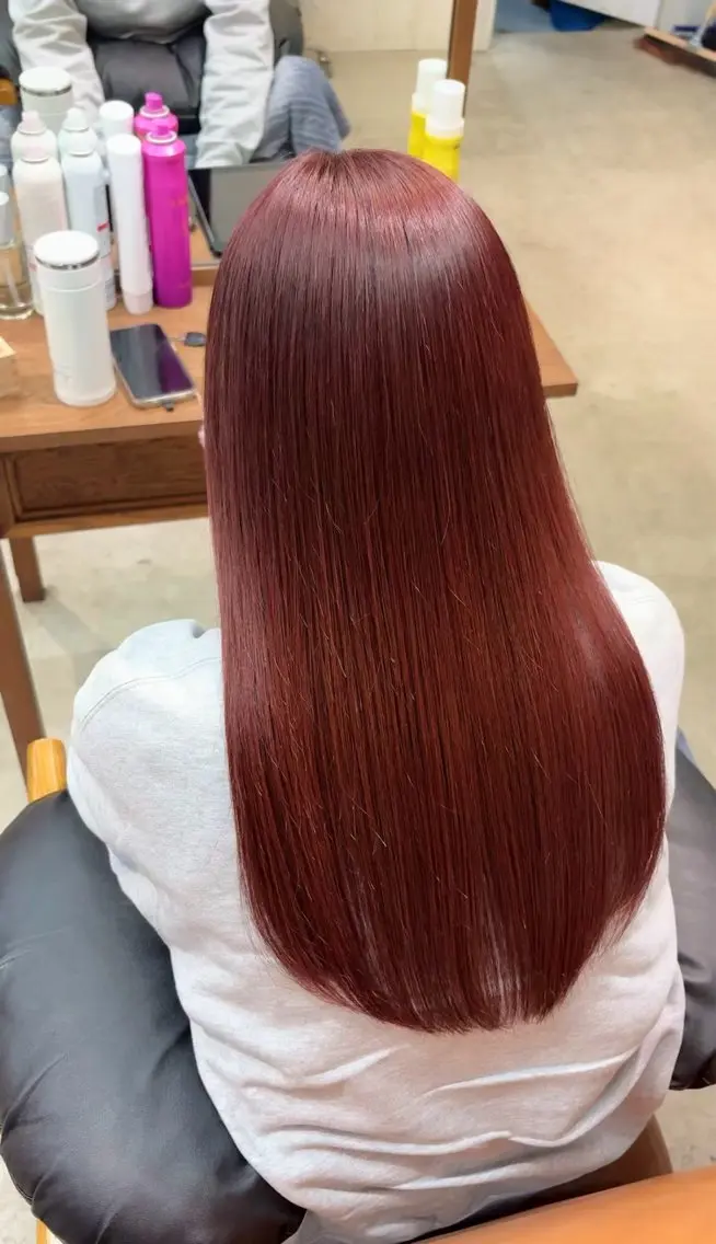 ロング カット ヘアカラー トリートメント SONO 【一宮】のヘアスタイル