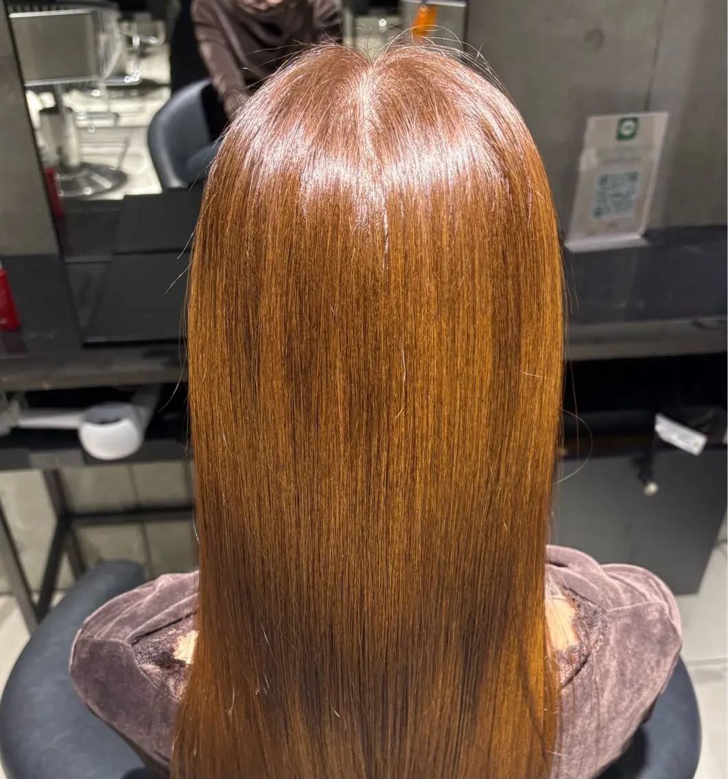 【モデル様募集中🔥】カラーリタッチ+2stepトリートメント✨の写真