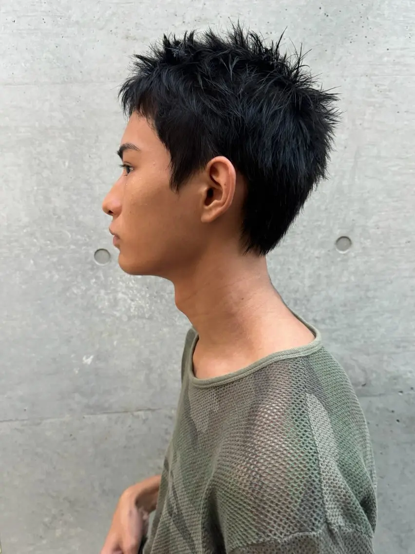 ショート メンズ スパイキーショート ショートヘア 神田橋 翔太郎のヘアスタイル