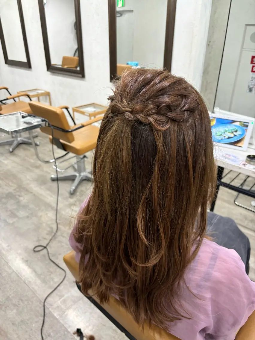 ロング ️韓国ヘア/レイヤー カット❤️Yūkaのヘアスタイル