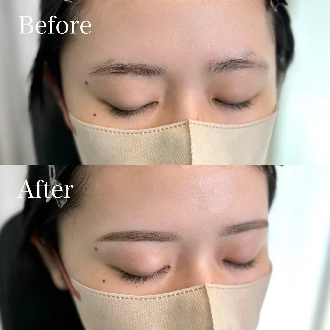 理想の美眉へ♪アイブロウWAXの写真
