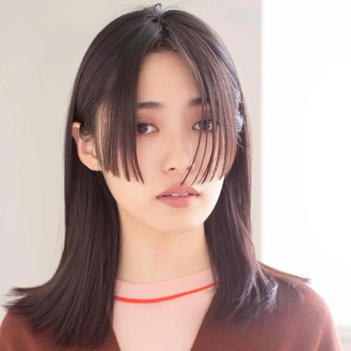 ミディアム 顔周りカット 姫カット 《カット¥0》 朝山良徳のヘアスタイル
