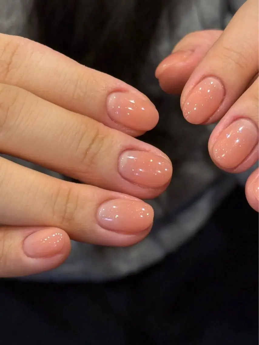 ネイル グラデーション ラメ(グリッター) マグネットネイル ミラーネイル ニュアンスネイル ハンドネイル Lumi de nailsのネイルデザイン