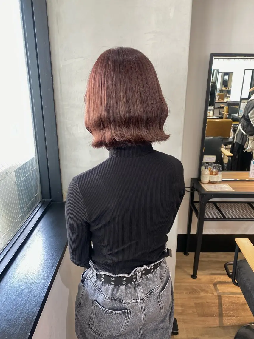 ミディアム カラー otoha✳︎ くすみ艶カラーのヘアスタイル