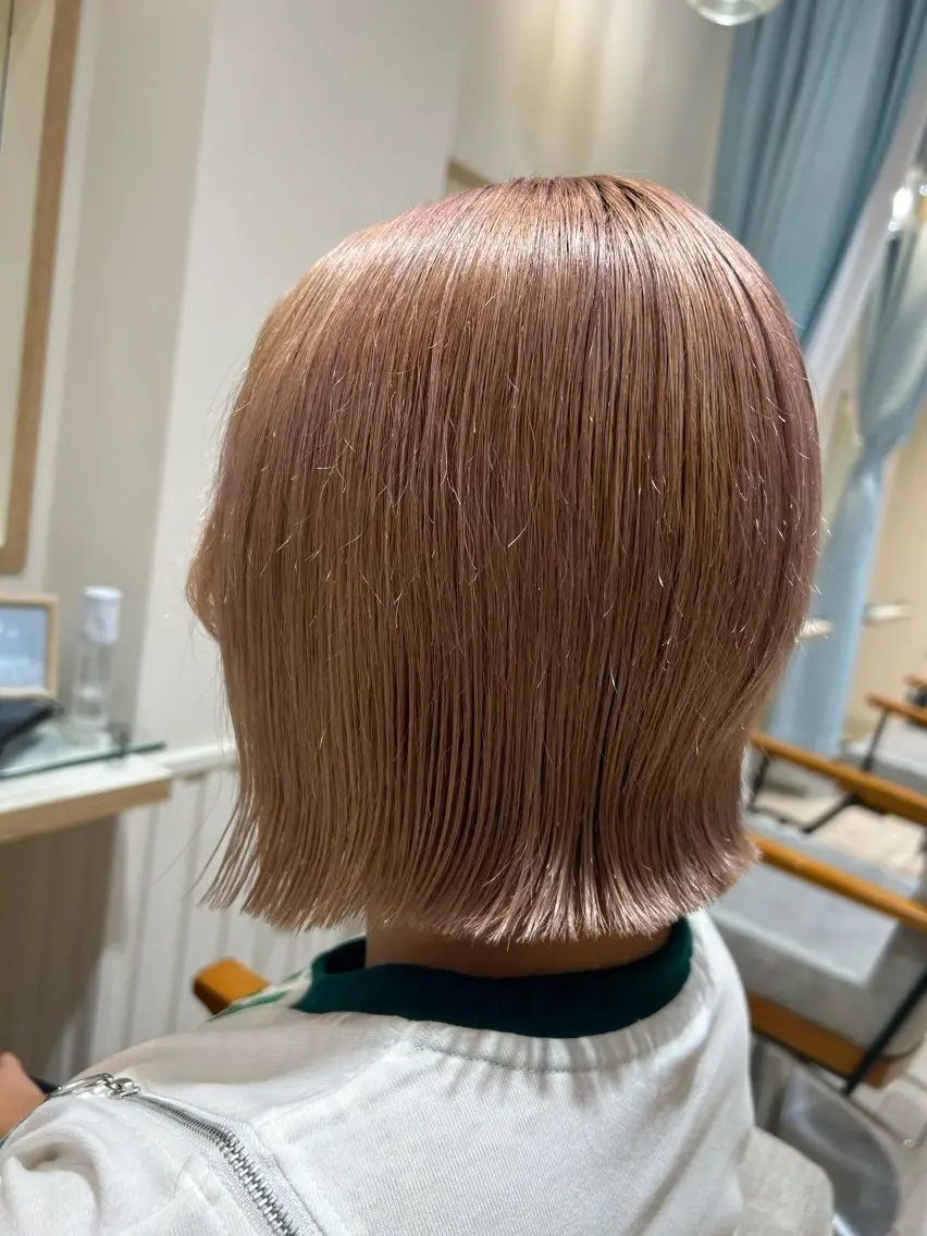 ミディアム ボブ 大川 夏実のヘアスタイル