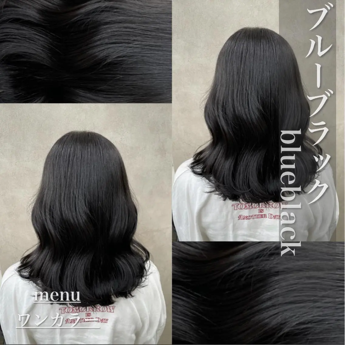 セミロング カラー 抜け感レイヤー︴ ニュアンスカラーのヘアスタイル